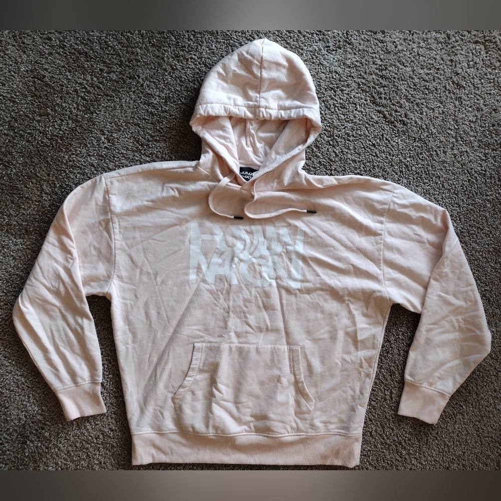 Human Nation Light Pink Pullover Hoodie NWT - Picture 1 of 8